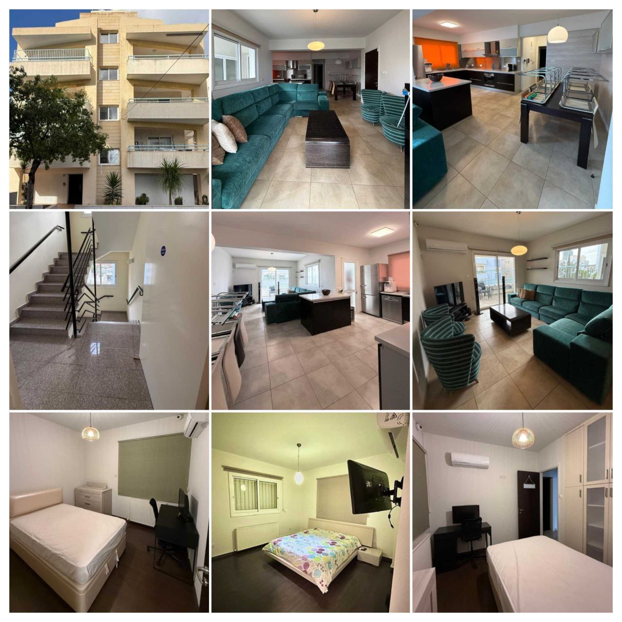 3-спальные апартаменты в agia zoni, limassol