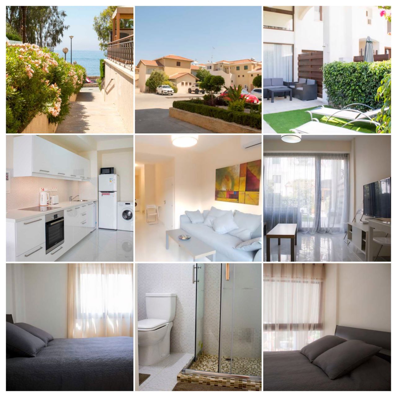 2‑спальный мезонет в Потамос Гермасогея, Лимасол