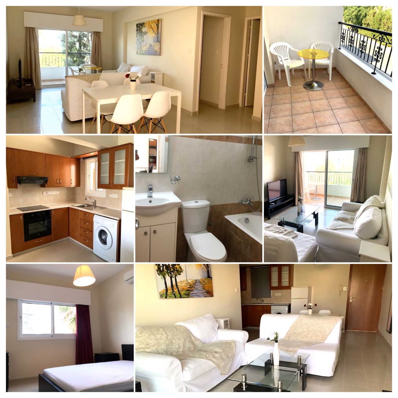 1-спальные апартаменты в germasogeia, limassol