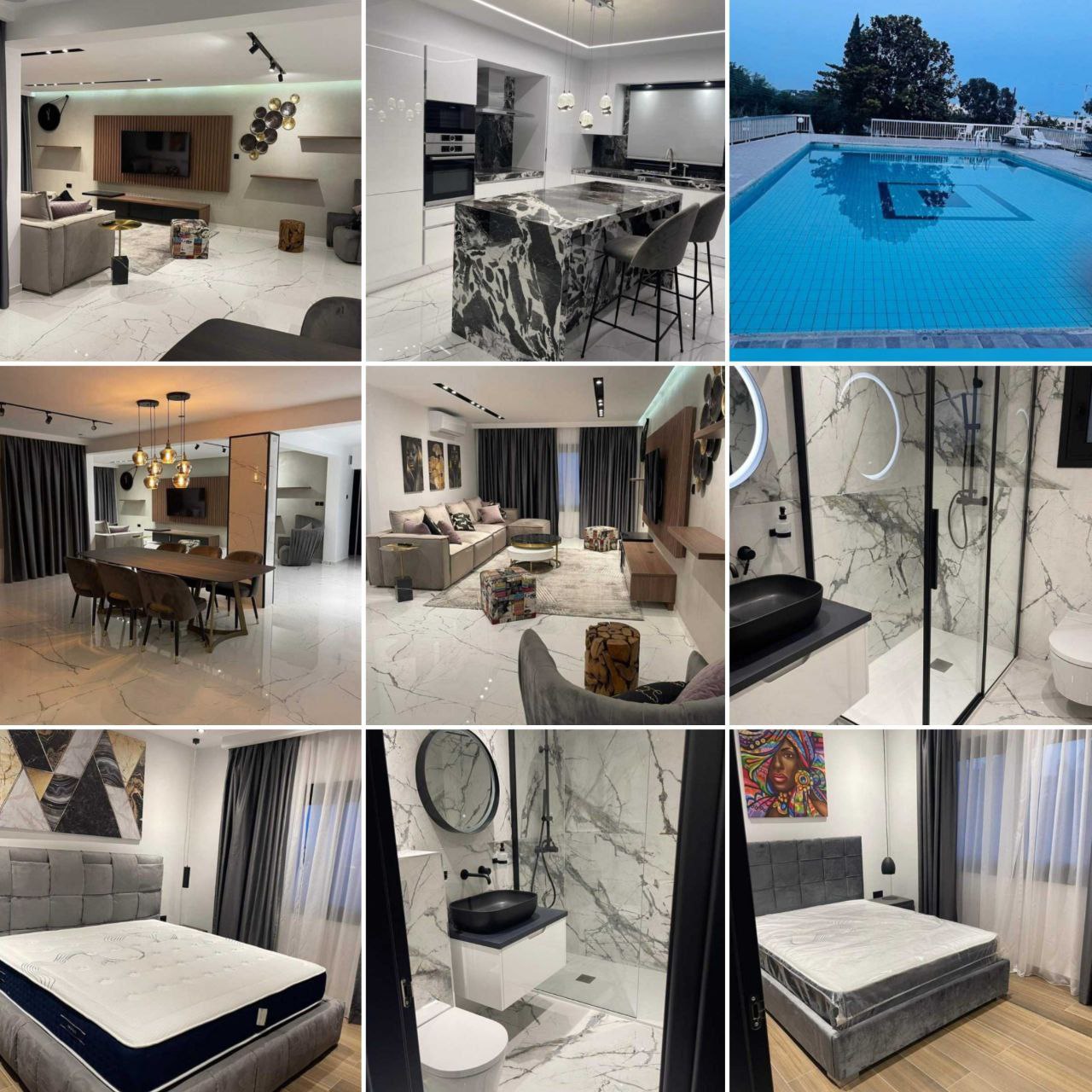 4-спальные апартаменты в agios tychon, limassol