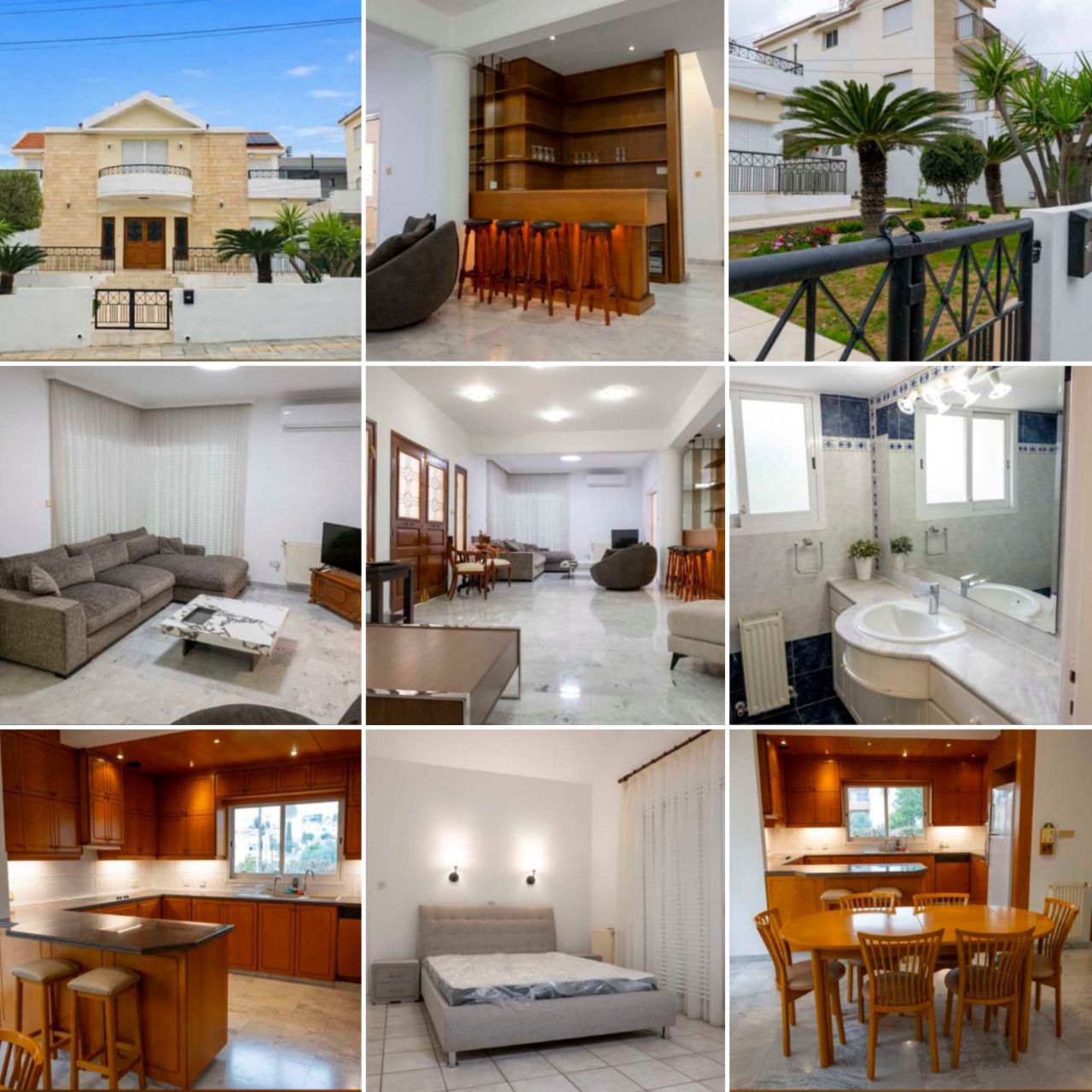 4-спальный дом в agios athanasios, limassol