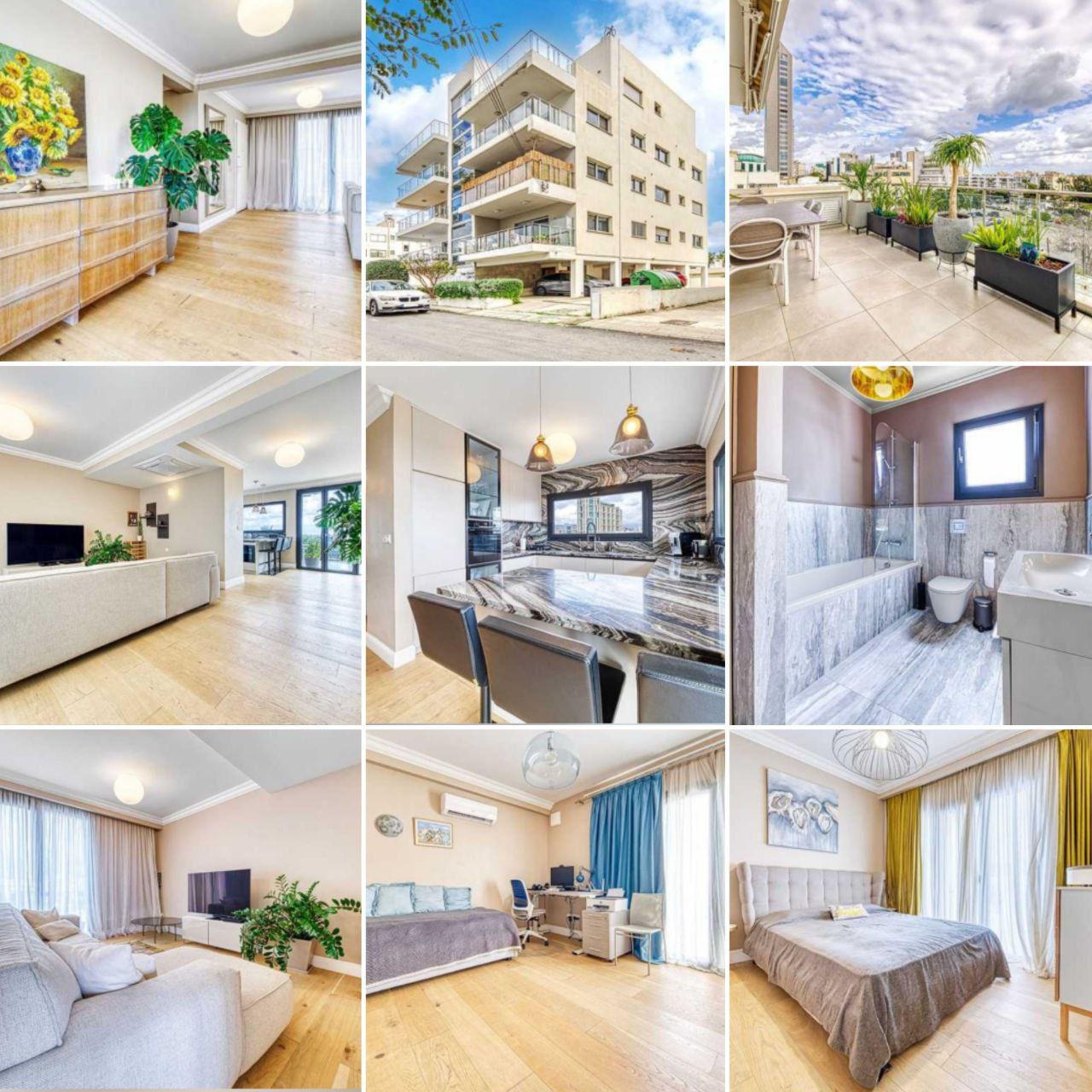 3-bedroom penthouse in Agia Zoni, Limassol