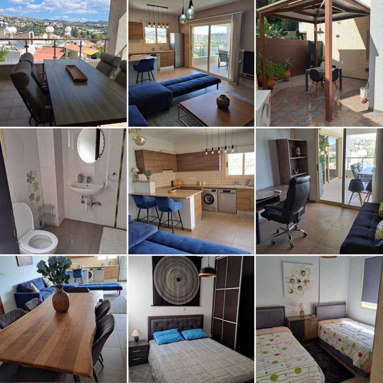 3‑х спальные апартаменты в Germasogeia, Limassol