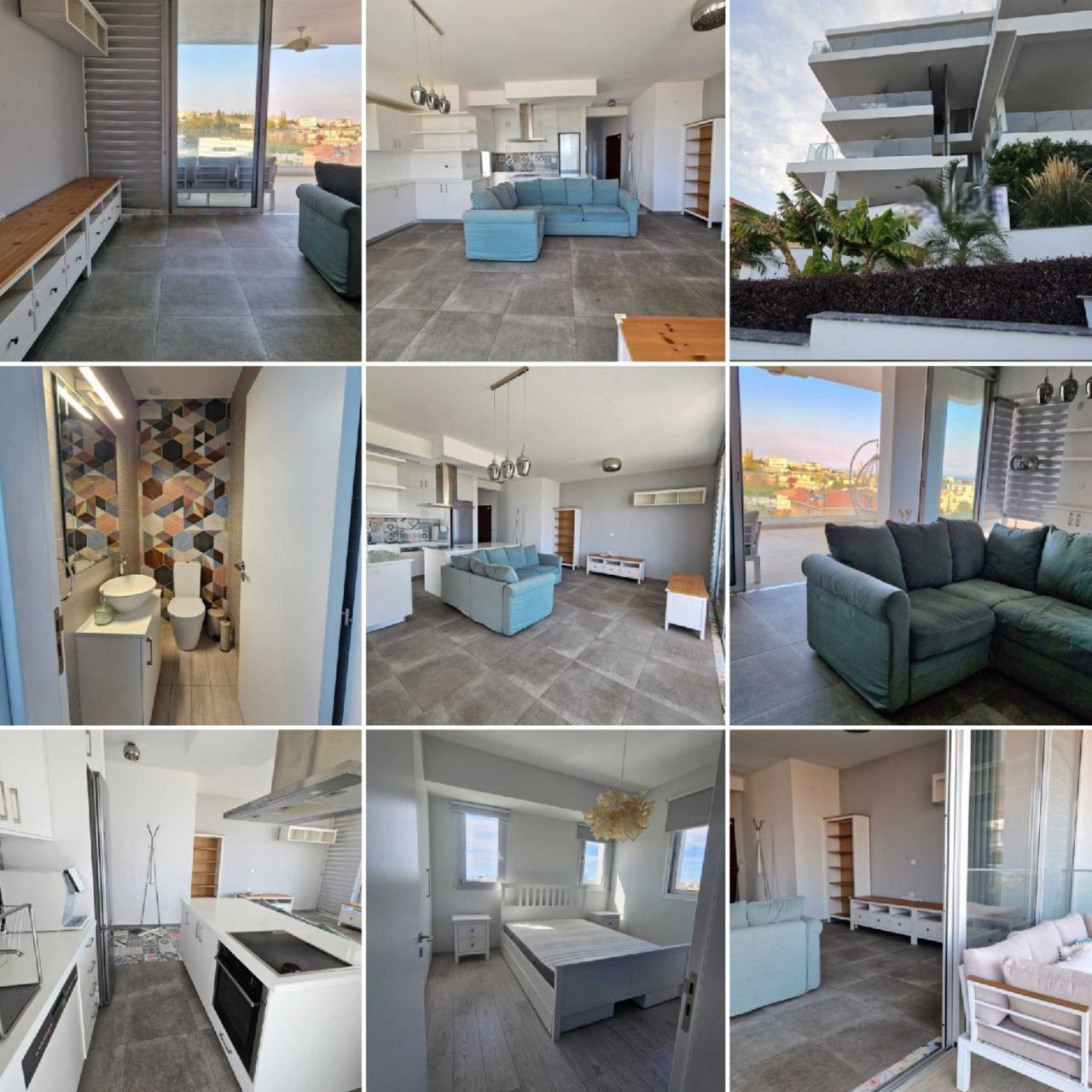 2-спальные апартаменты в germasogeia, limassol