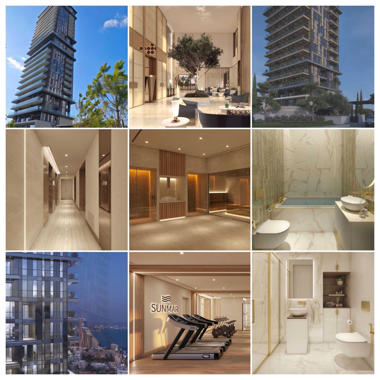 2‑спальные апартаменты в Germasogeia, Limassol