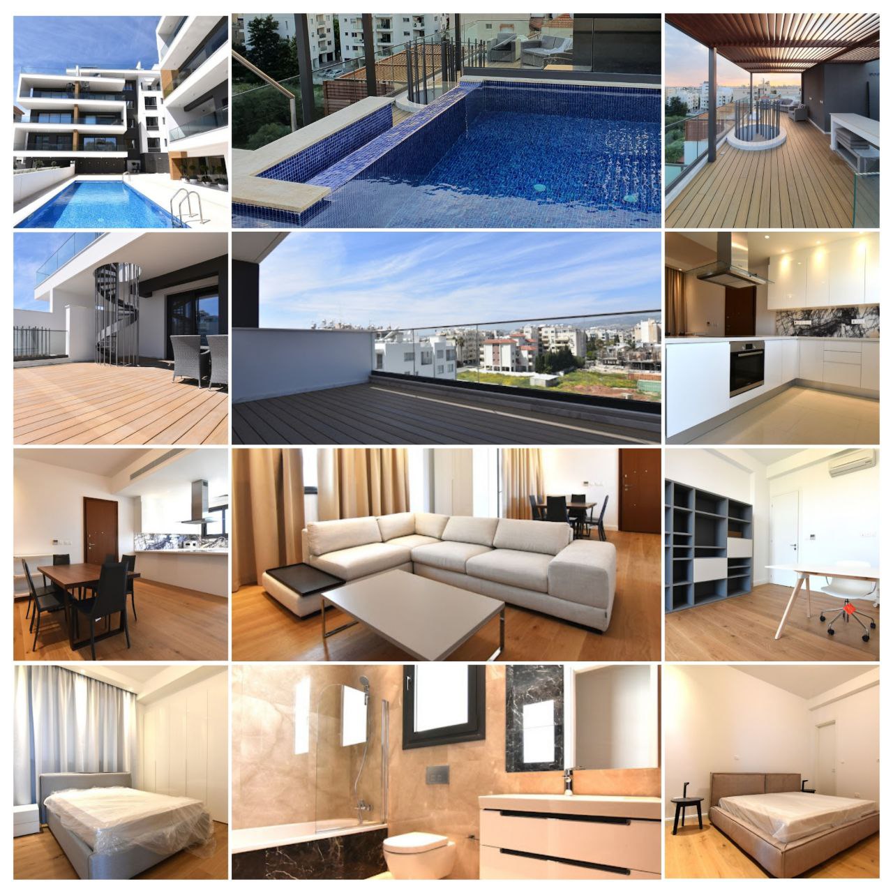 4-спальный пентхаус в germasogeia, limassol