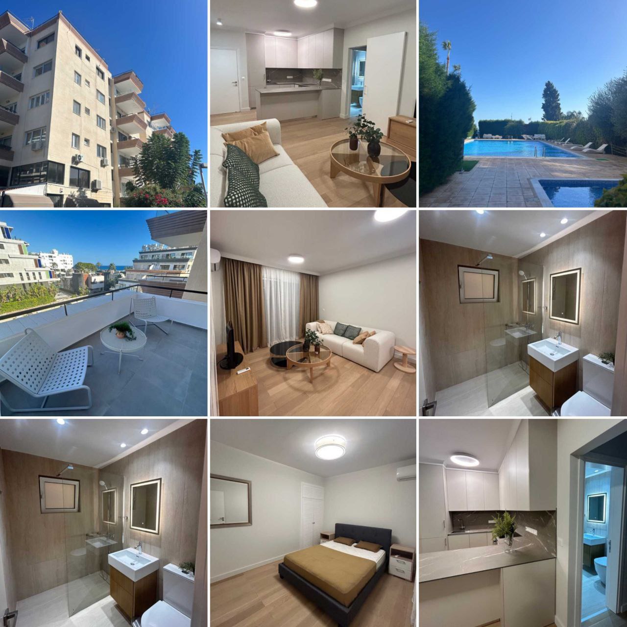 2-спальные апартаменты в Germasogeia, Limassol