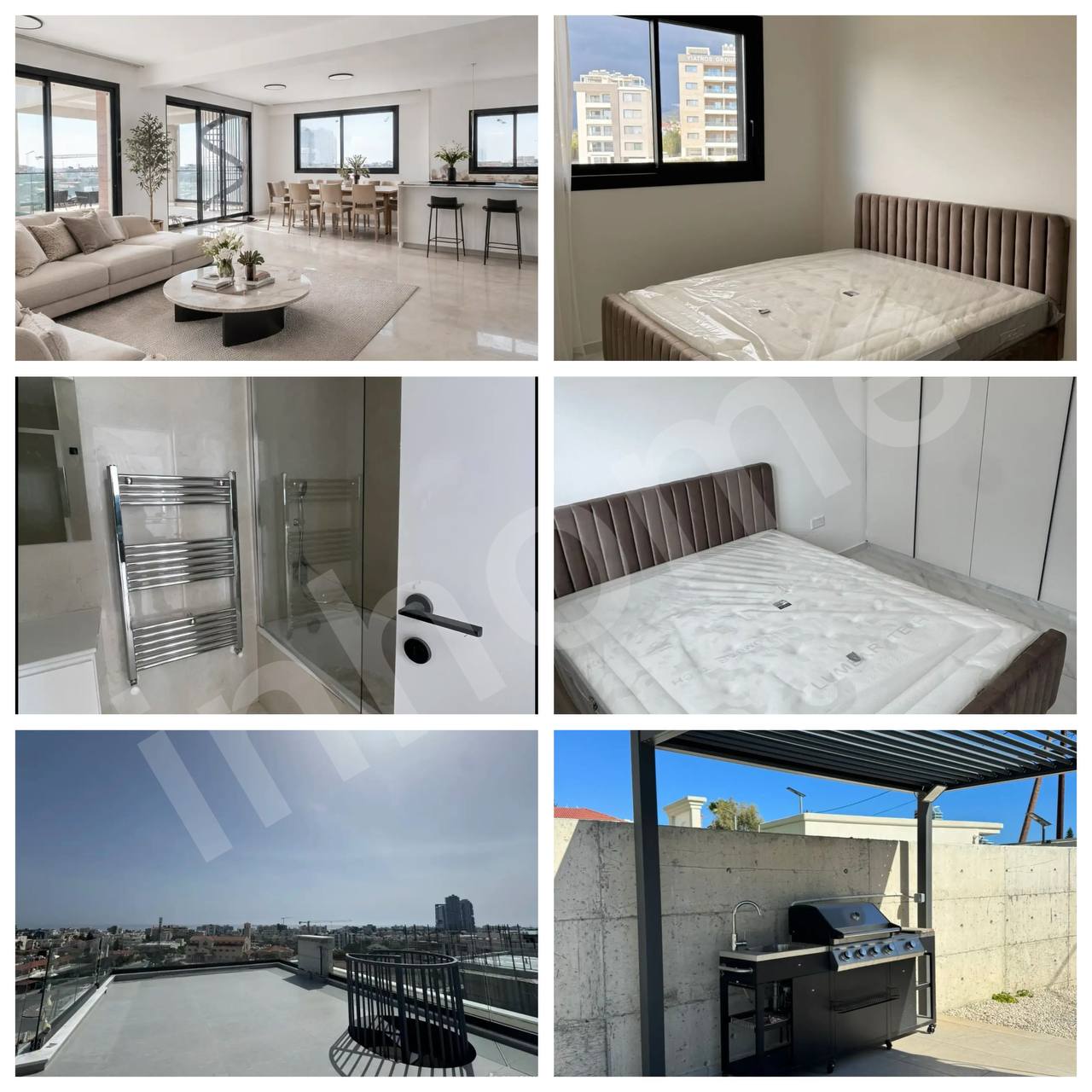 4-спальный пентхаус в germasogeia, limassol