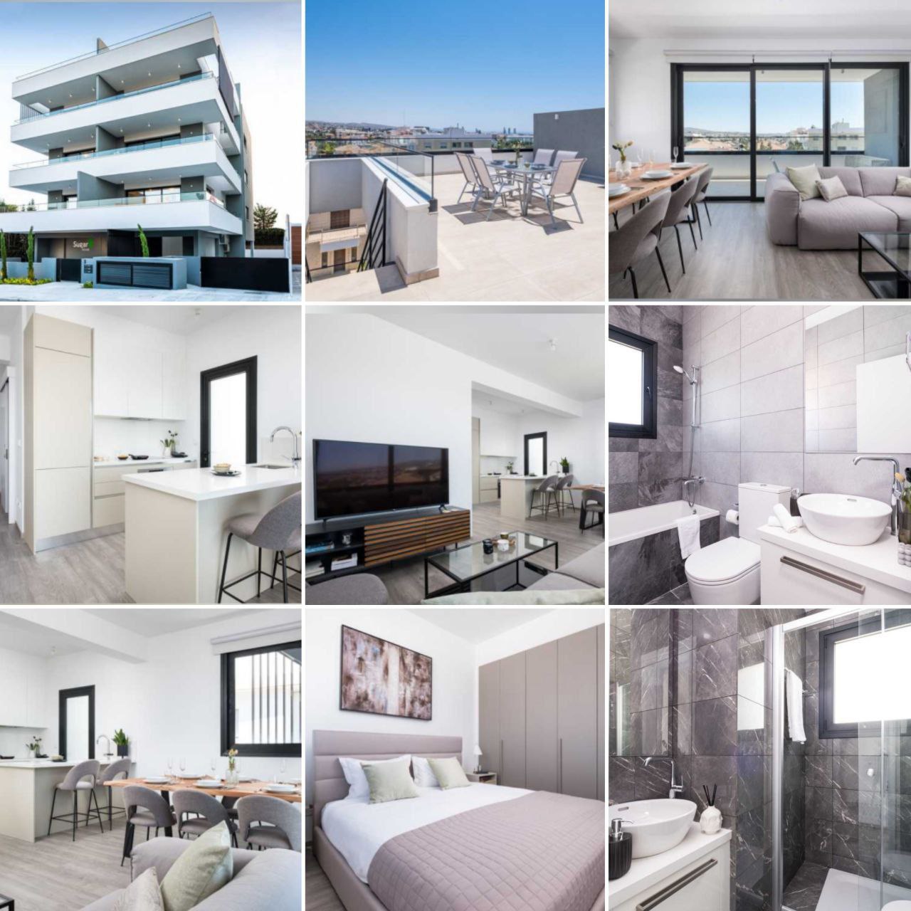 2-спальный пентхаус в Mesa Geitonia, Limassol