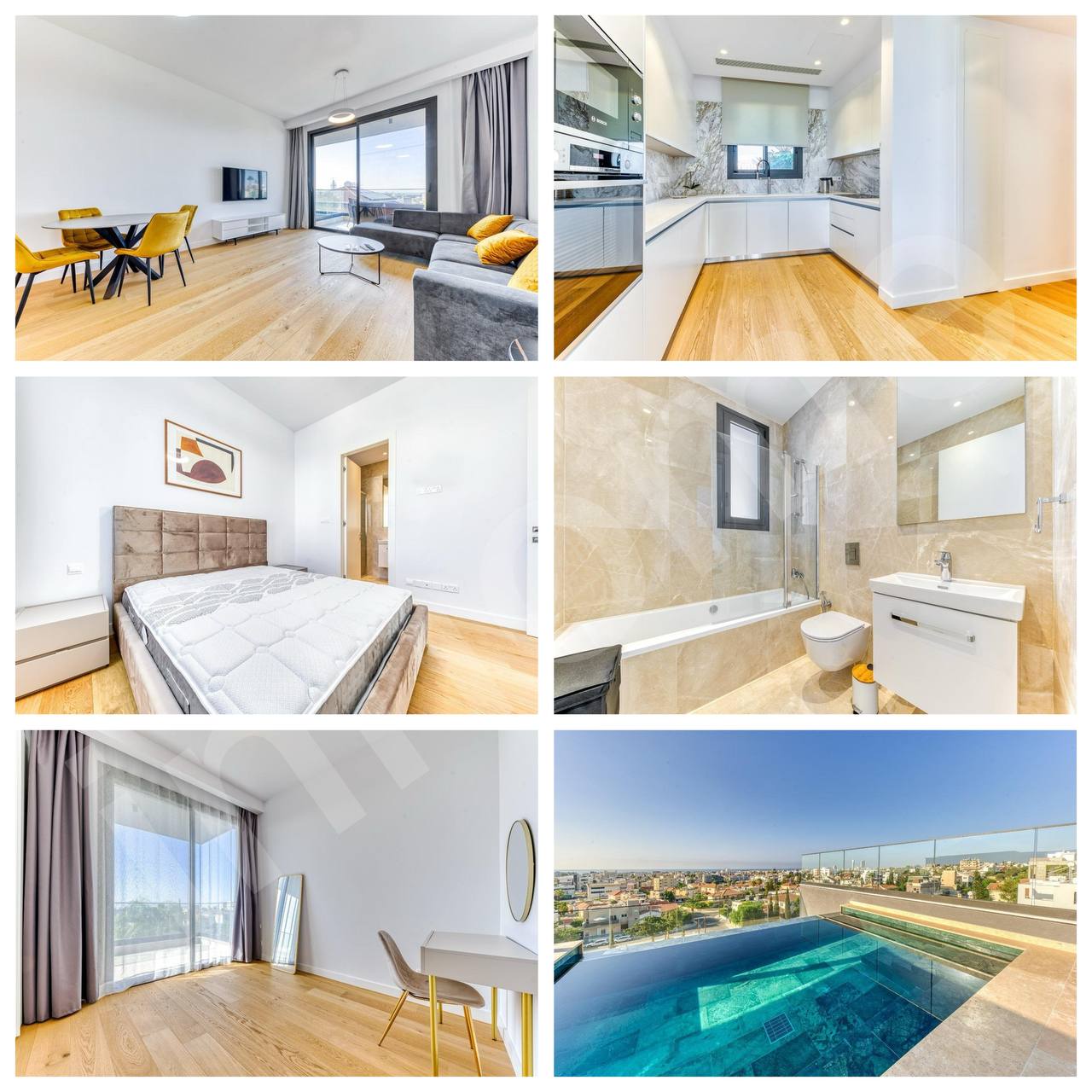 2-спальные апартаменты в germasogeia, limassol