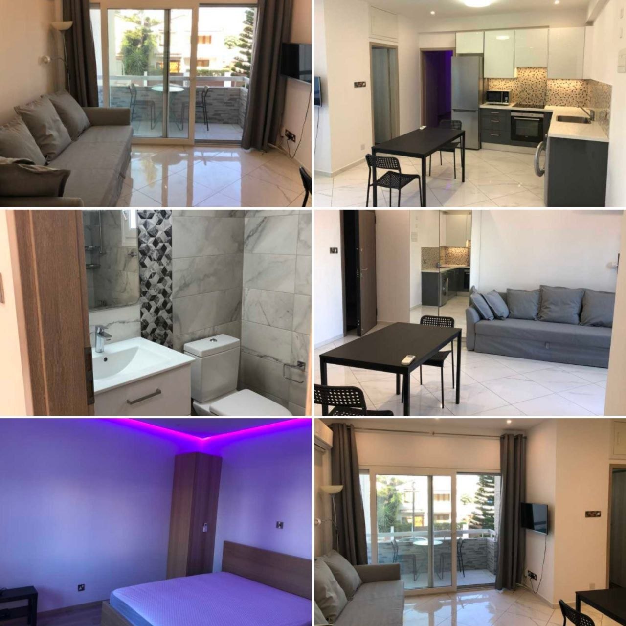 1-спальные апартаменты в germasogeia, limassol