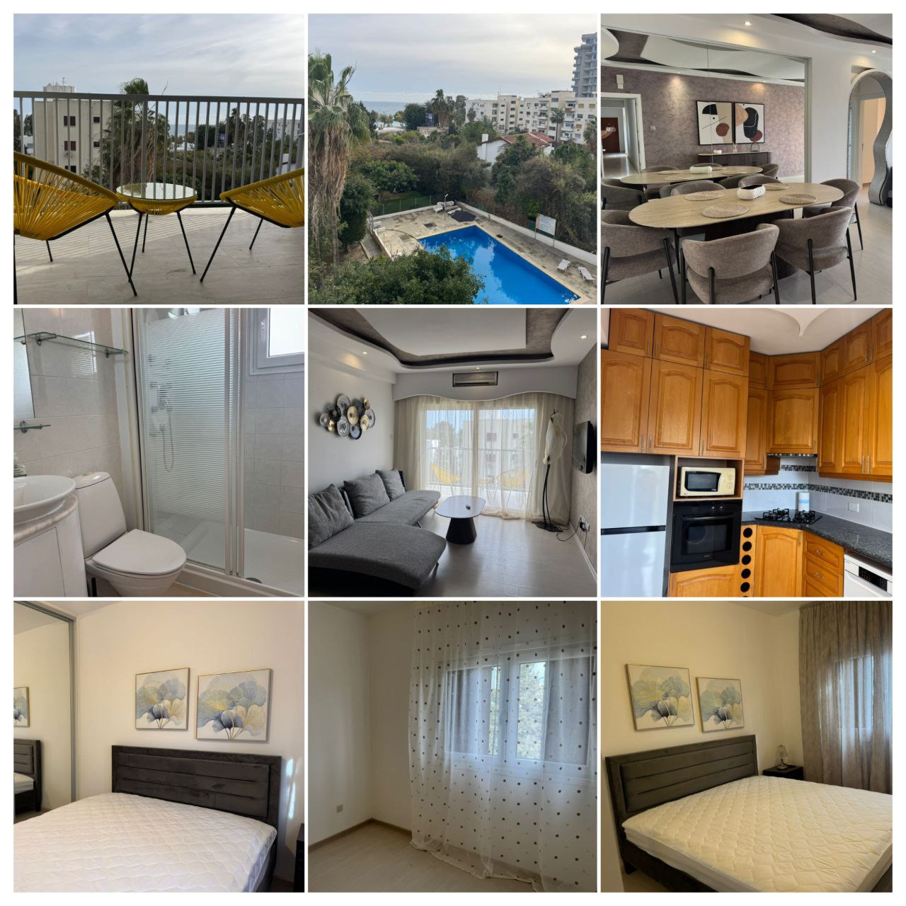 2-спальные апартаменты в agios tychon tourist area, limassol