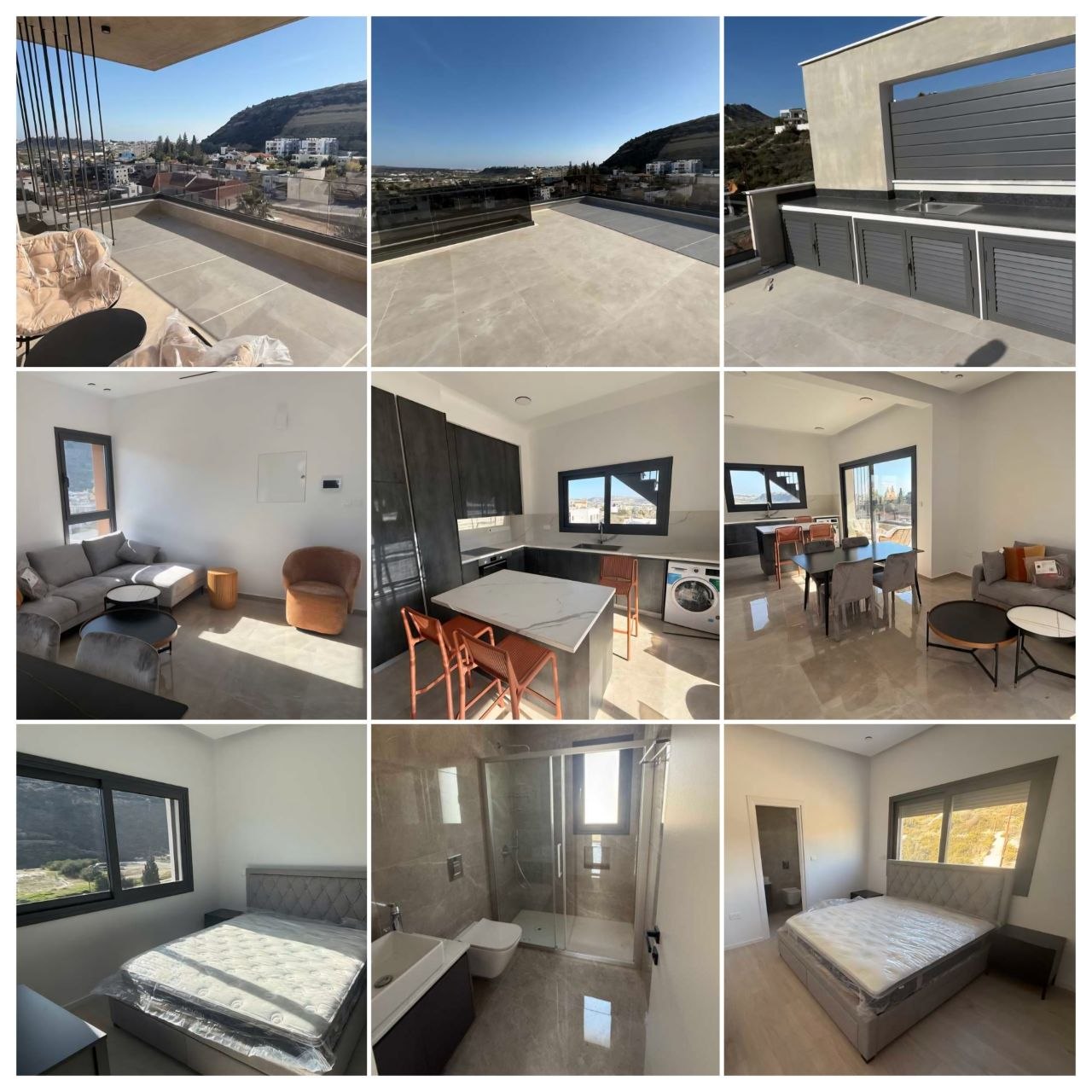 3‑спальный пентхаус в Germasogeia, Limassol