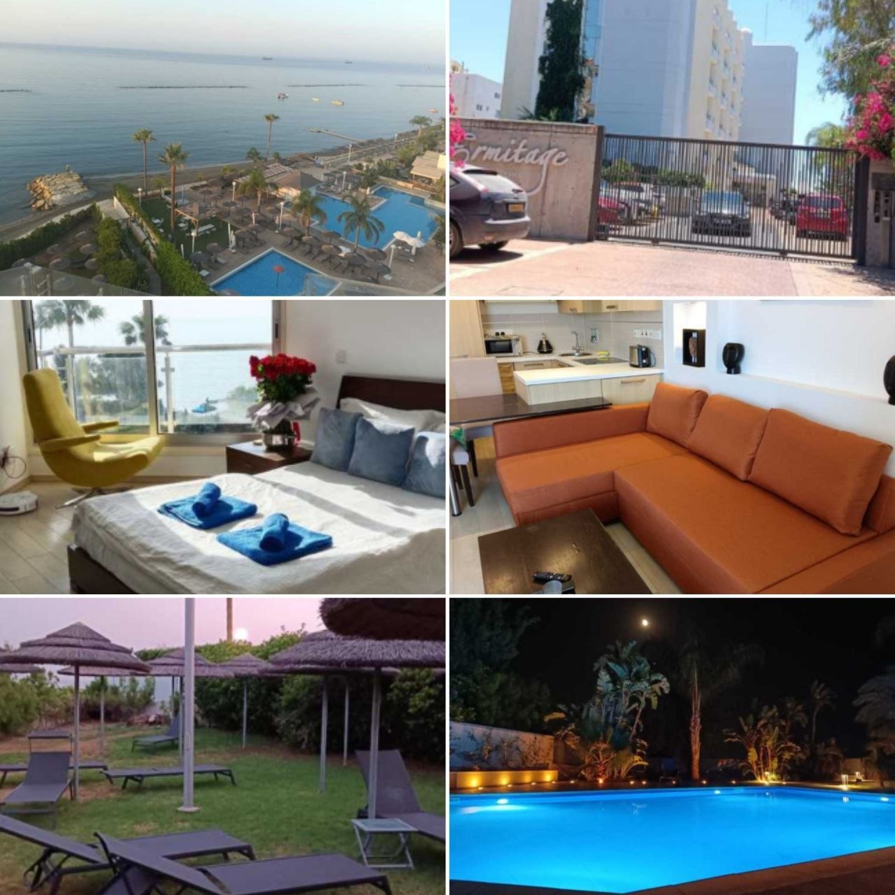 1-спальные апартаменты в Germasogeia, Limassol