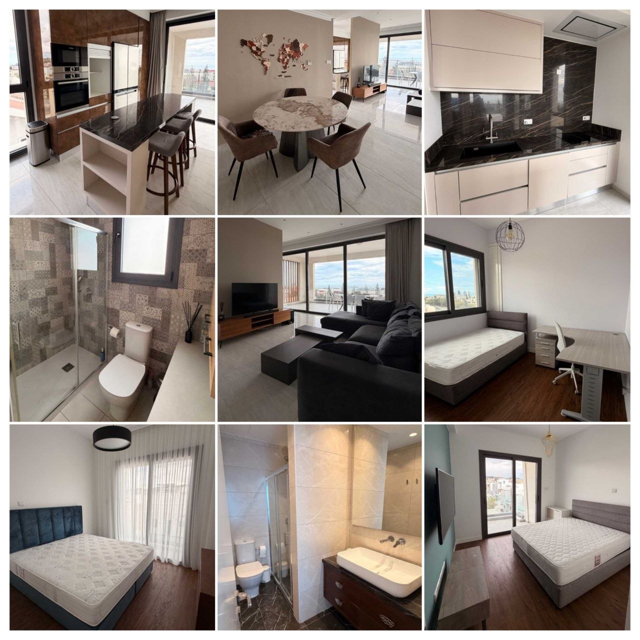 3-спальные апартаменты в agios athanasios, limassol