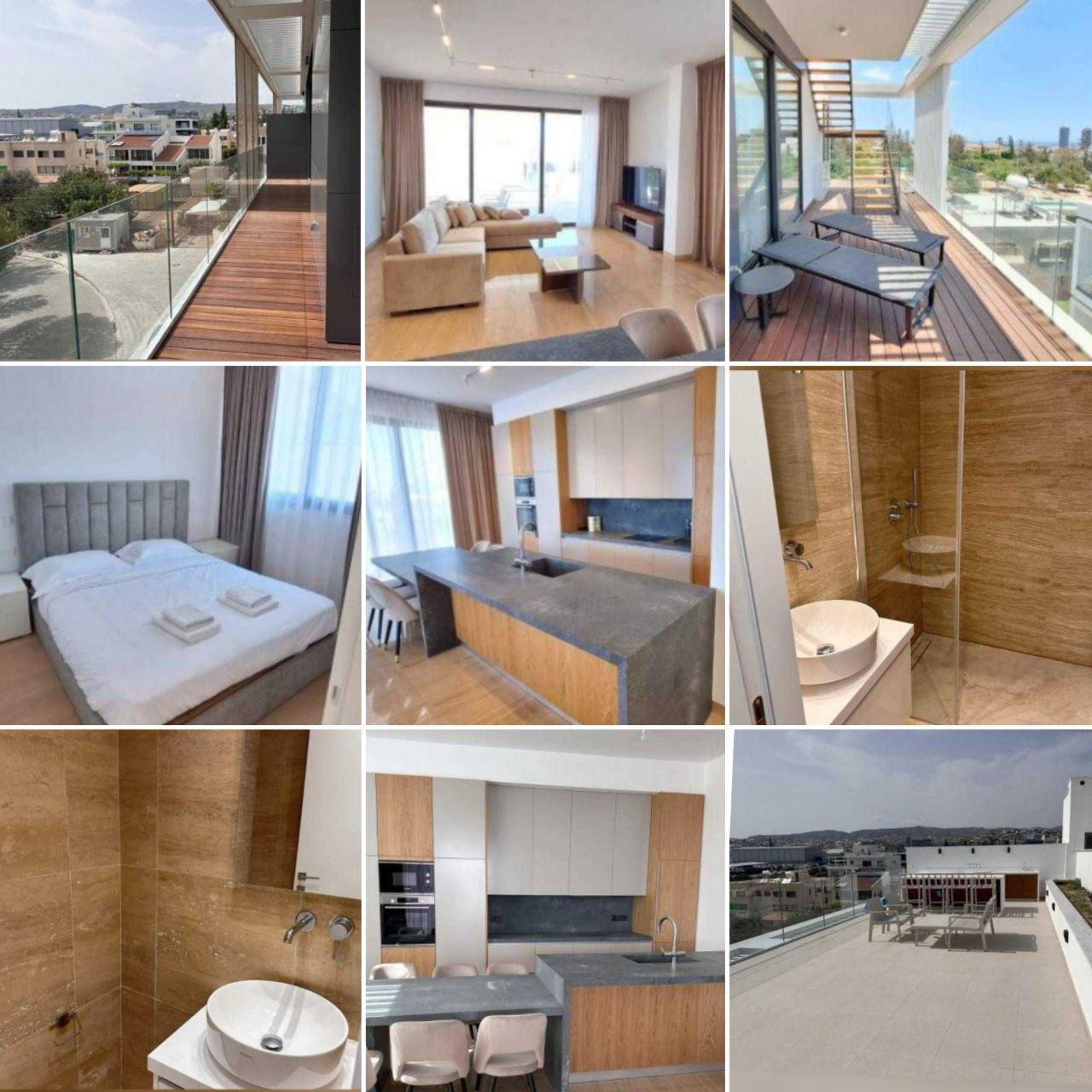 3-спальный пентхаус в germasogeia, limassol