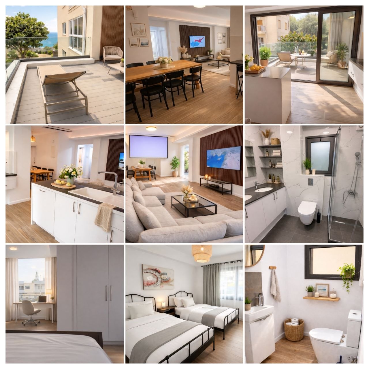 2-спальные апартаменты в germasogeia, limassol