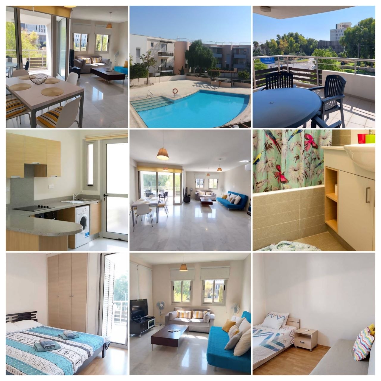 2-спальные апартаменты в agios tychon tourist area, limassol