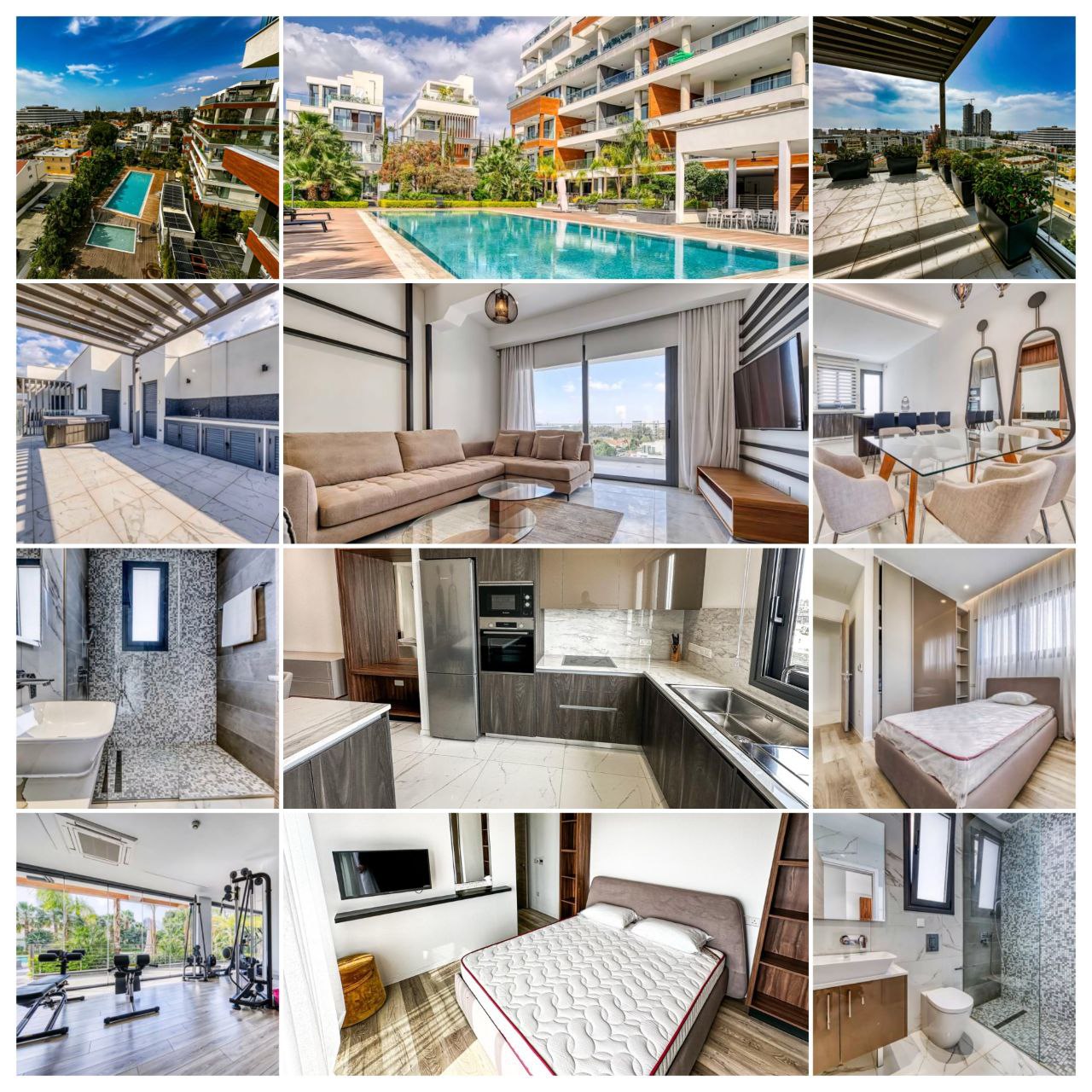 2-спальный пентхаус в potamos germasogeias, limassol