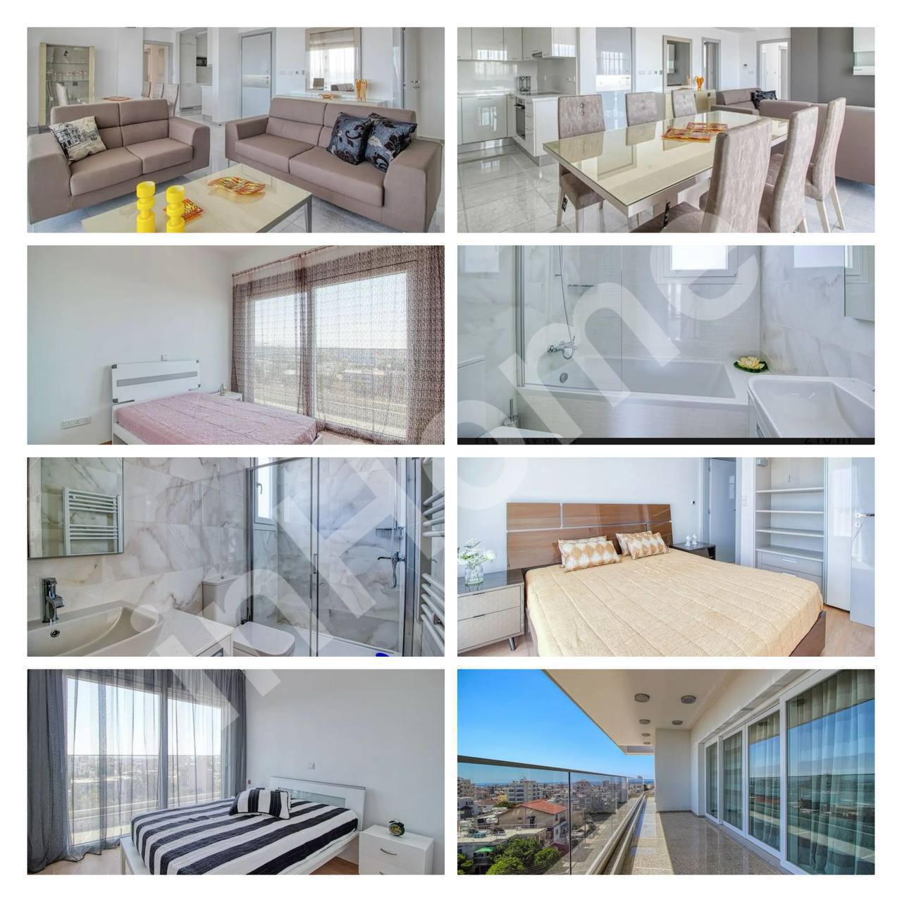 3‑спальный пентхаус в Mesa Geitonia, Лимассол