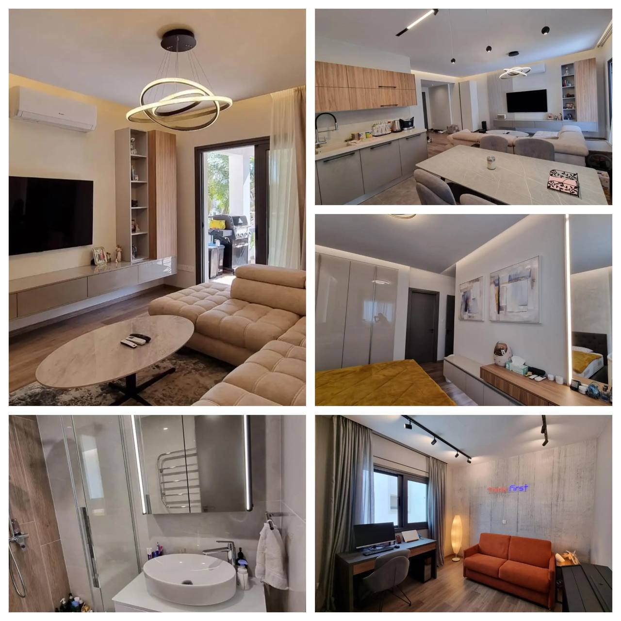 3-спальные апартаменты в katholiki, limassol