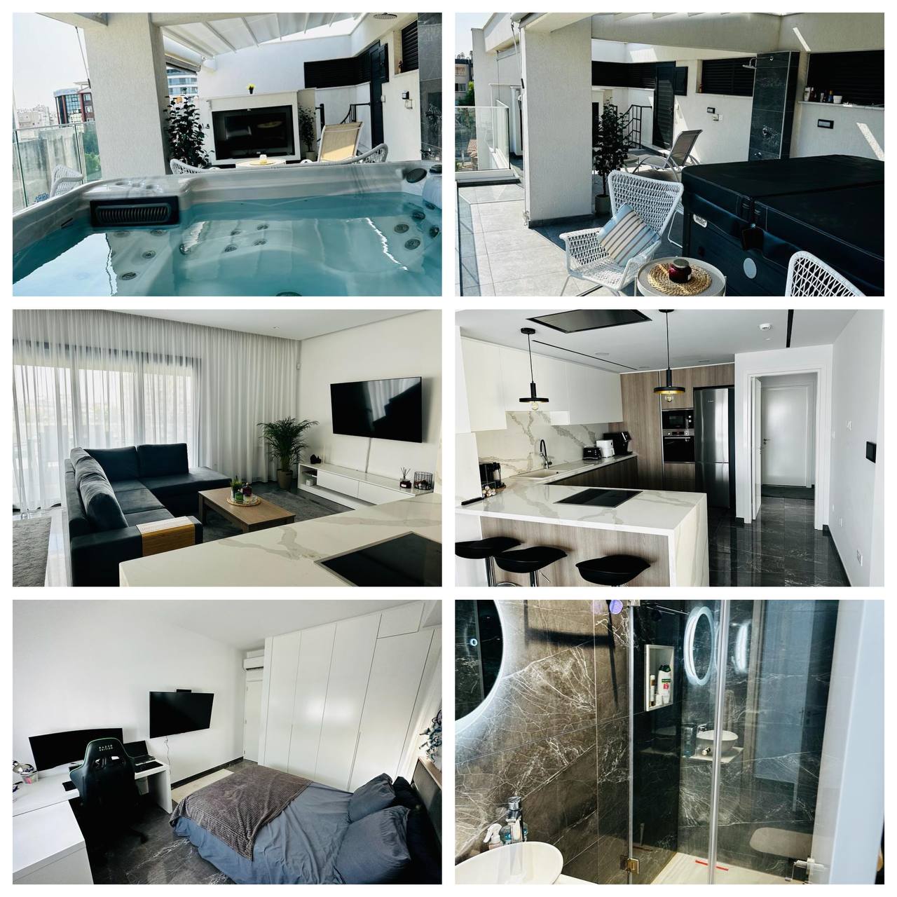 3-спальный пентхаус в центре города, Лимасол