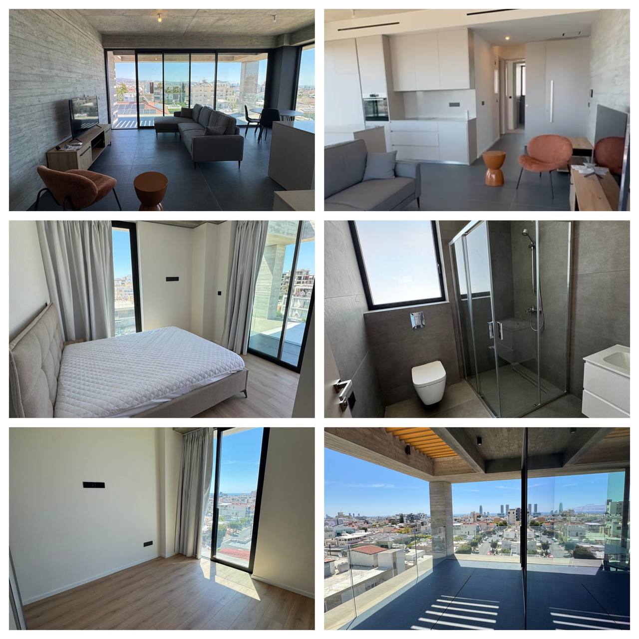 2-спальный пентхаус в mesa geitonia, limassol