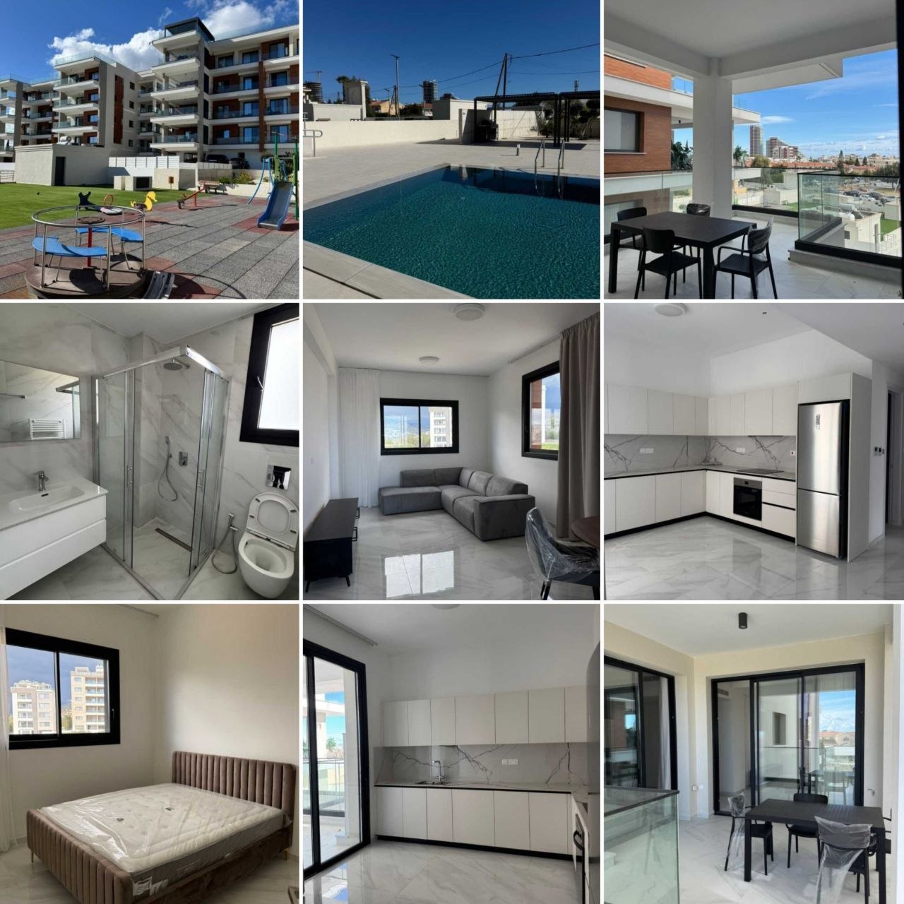 2-х спальные апартаменты в Mouttagiaka Tourist Area, Limassol