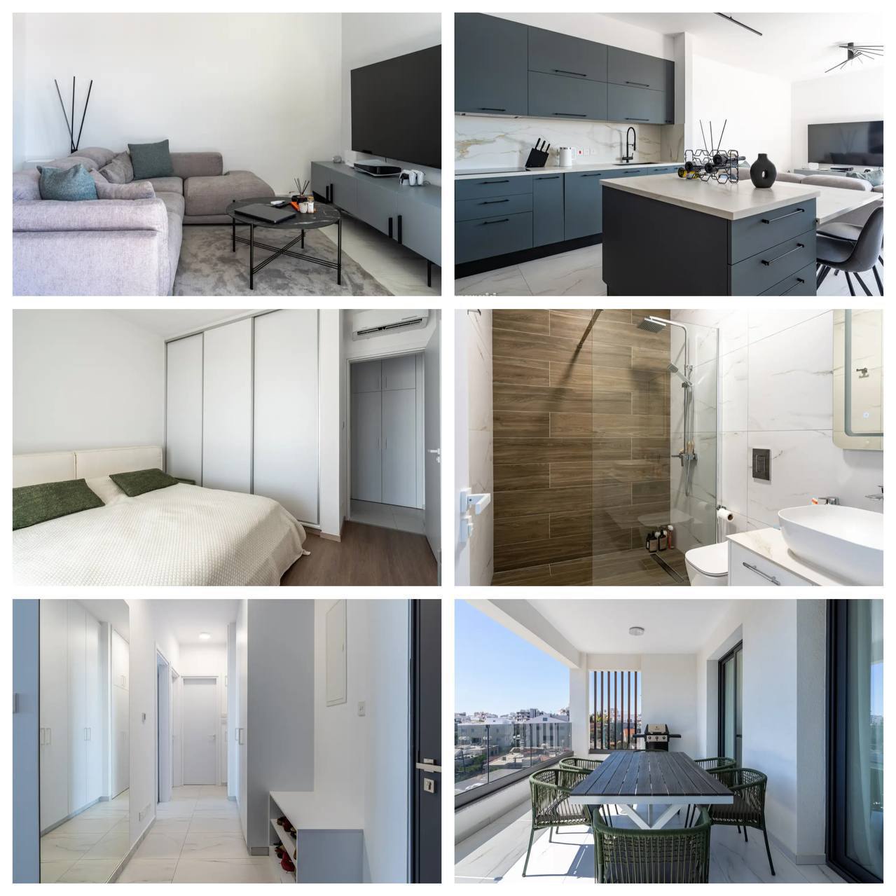 2‑спальный пентхаус в Mesa Geitonia, Limassol