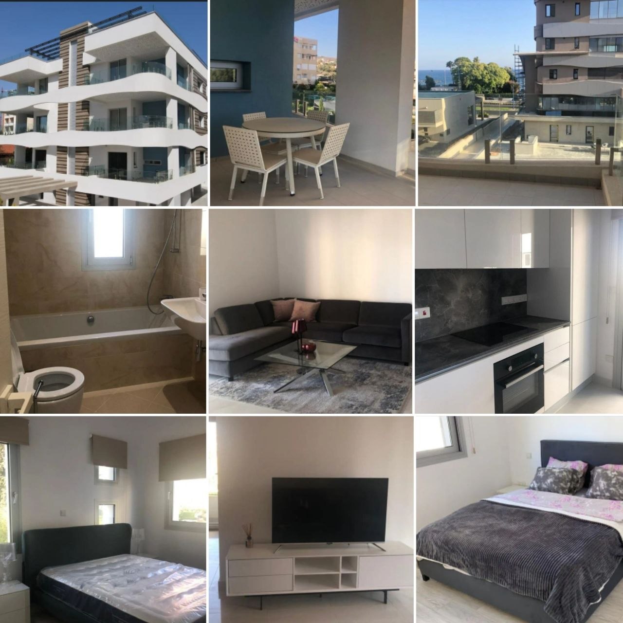 2-спальные апартаменты в agios tychon tourist area, limassol