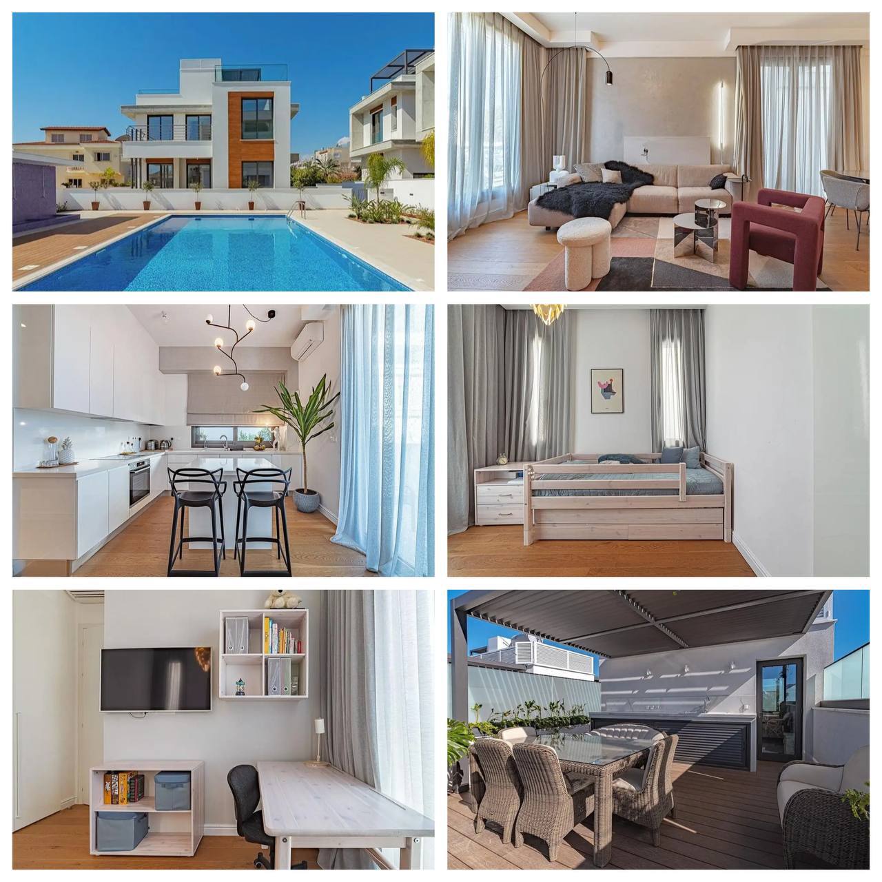3-спальный мезонет в germasogeia, limassol