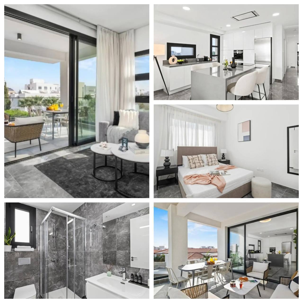 2-спальные апартаменты в Germasogeia, Limassol