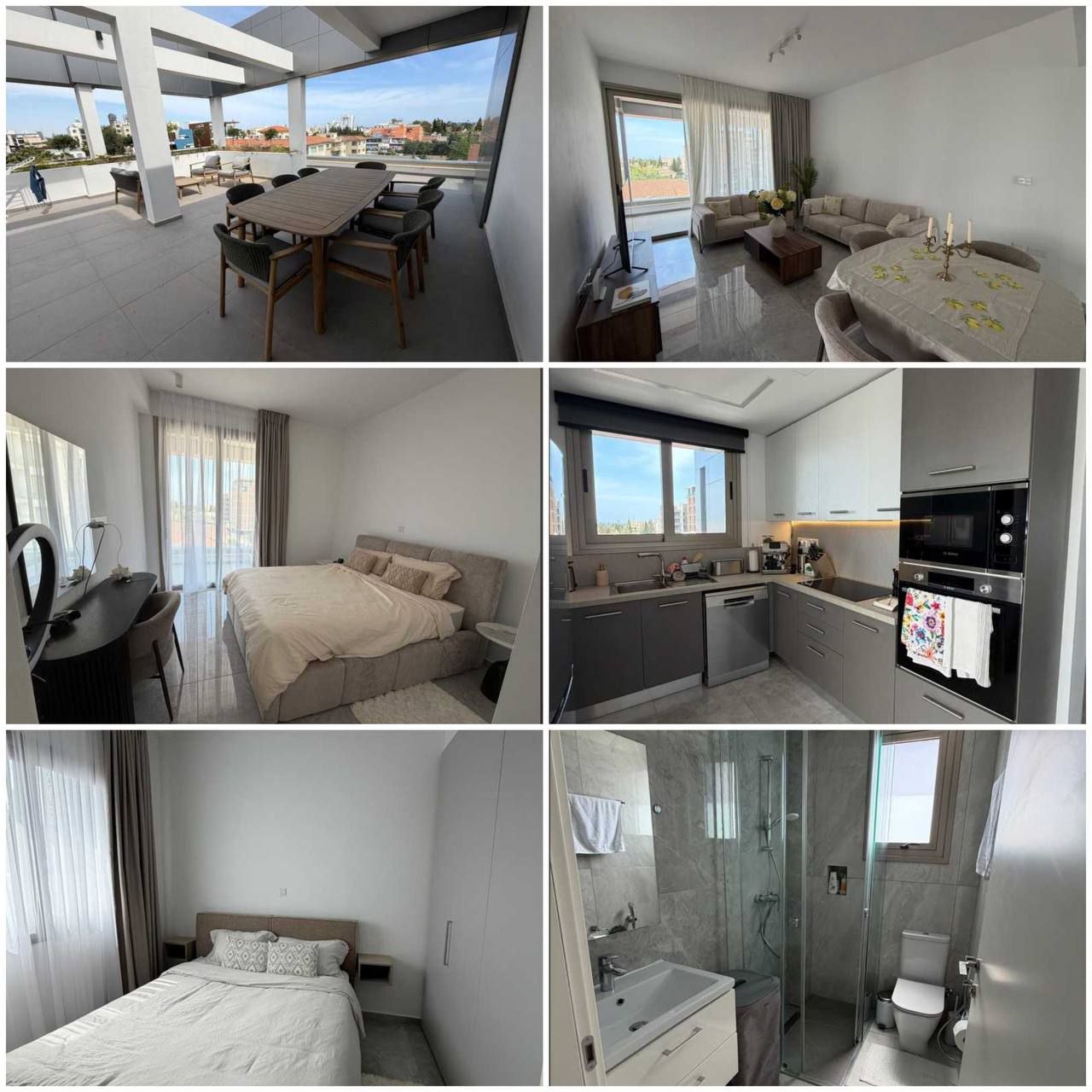 3-Bedroom Penthouse in Germasogeia, Limassol
