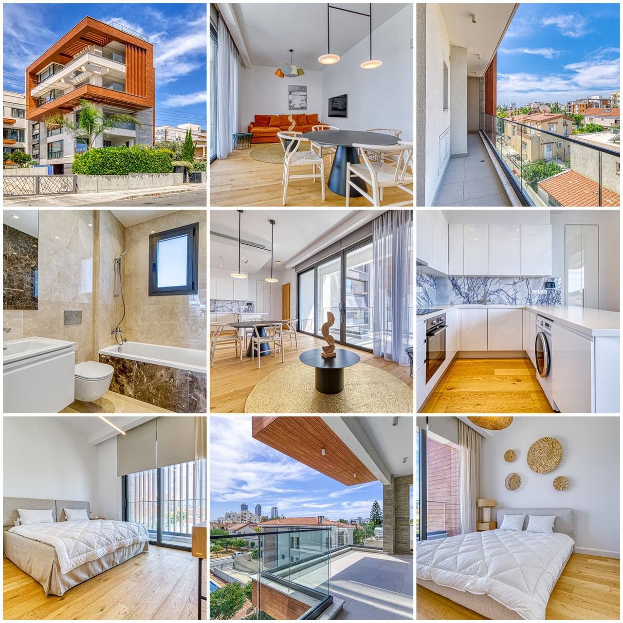 2-спальные апартаменты в germasogeia, limassol