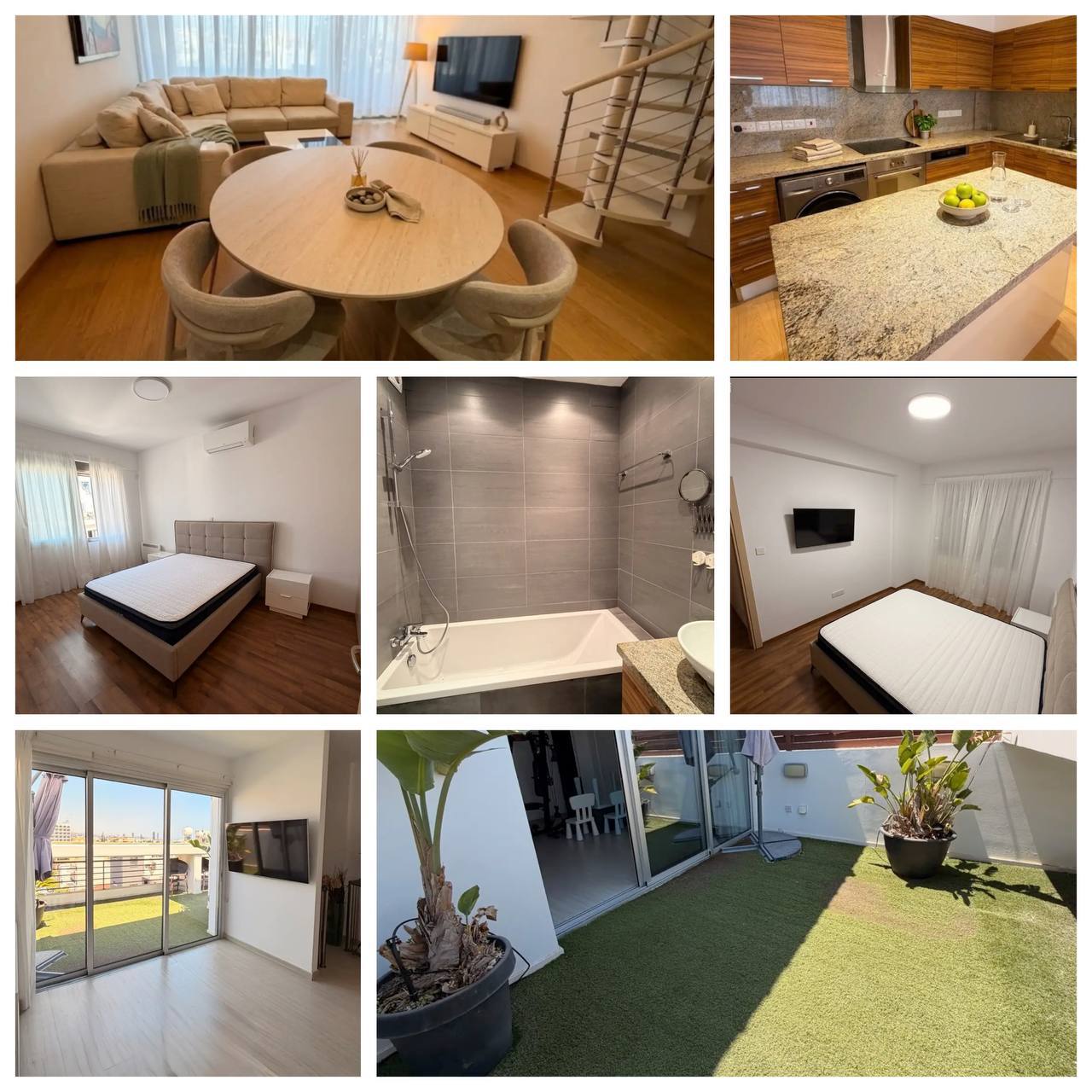 3-спальный пентхаус в Mesa Geitonia, Limassol