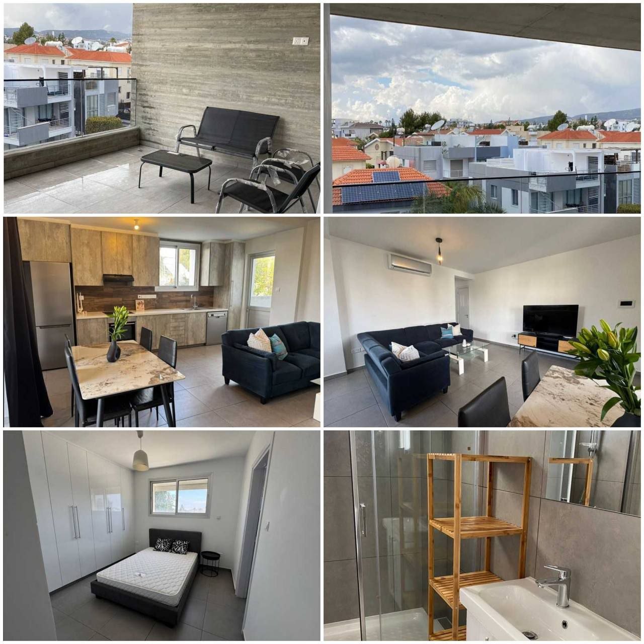 2-спальные апартаменты в germasogeia, limassol