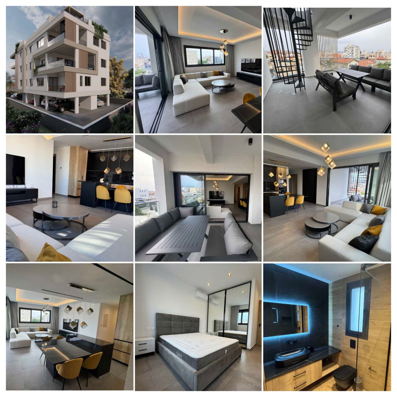 3-спальный пентхаус в petrou kai pavlou, limassol