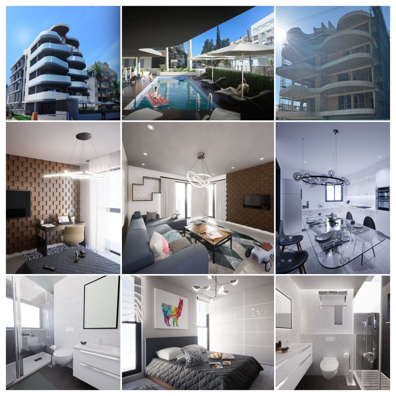 3-спальный пентхаус в Неаполисе, Лимасол