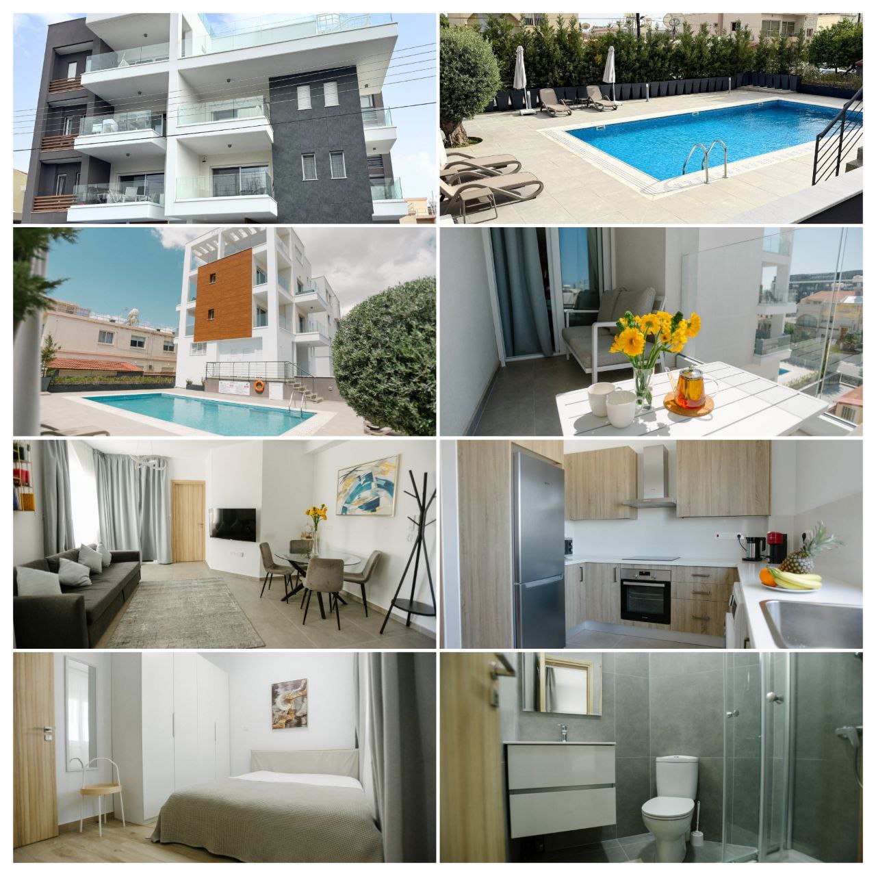 1-спальные апартаменты в germasogeia, limassol