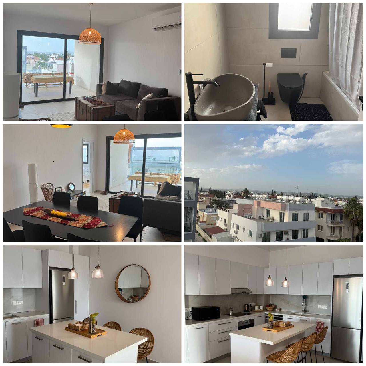 3-спальный пентхаус в city center, larnaca