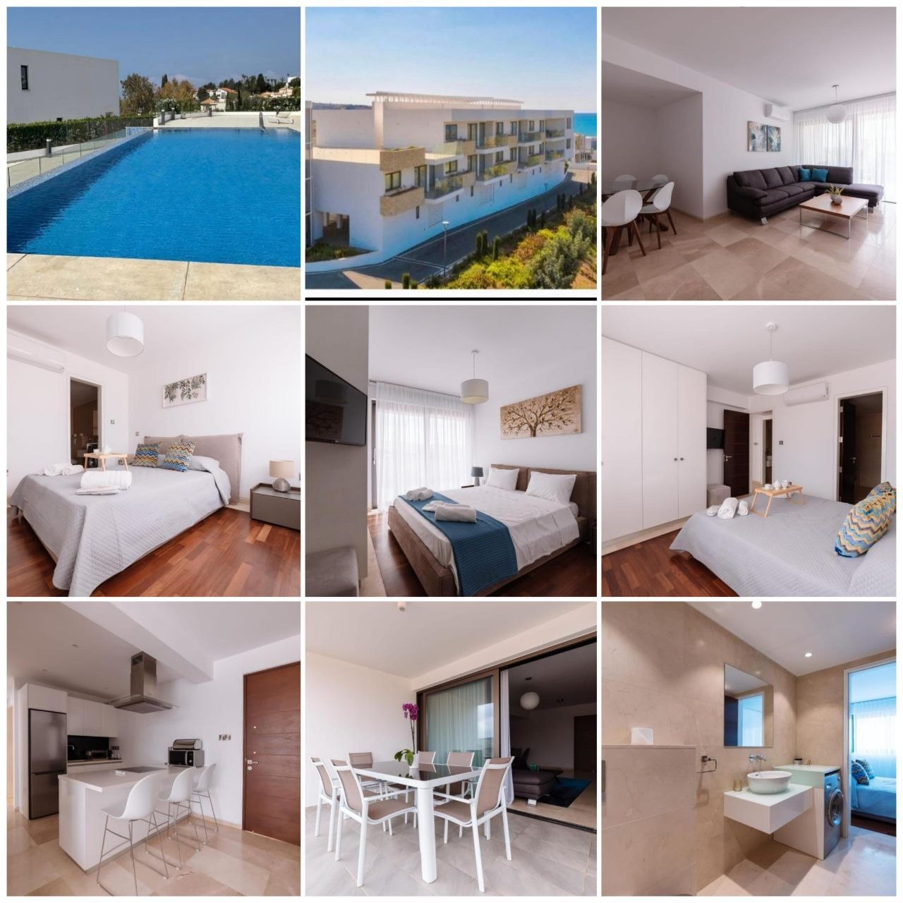 2-спальные апартаменты в Пафосе