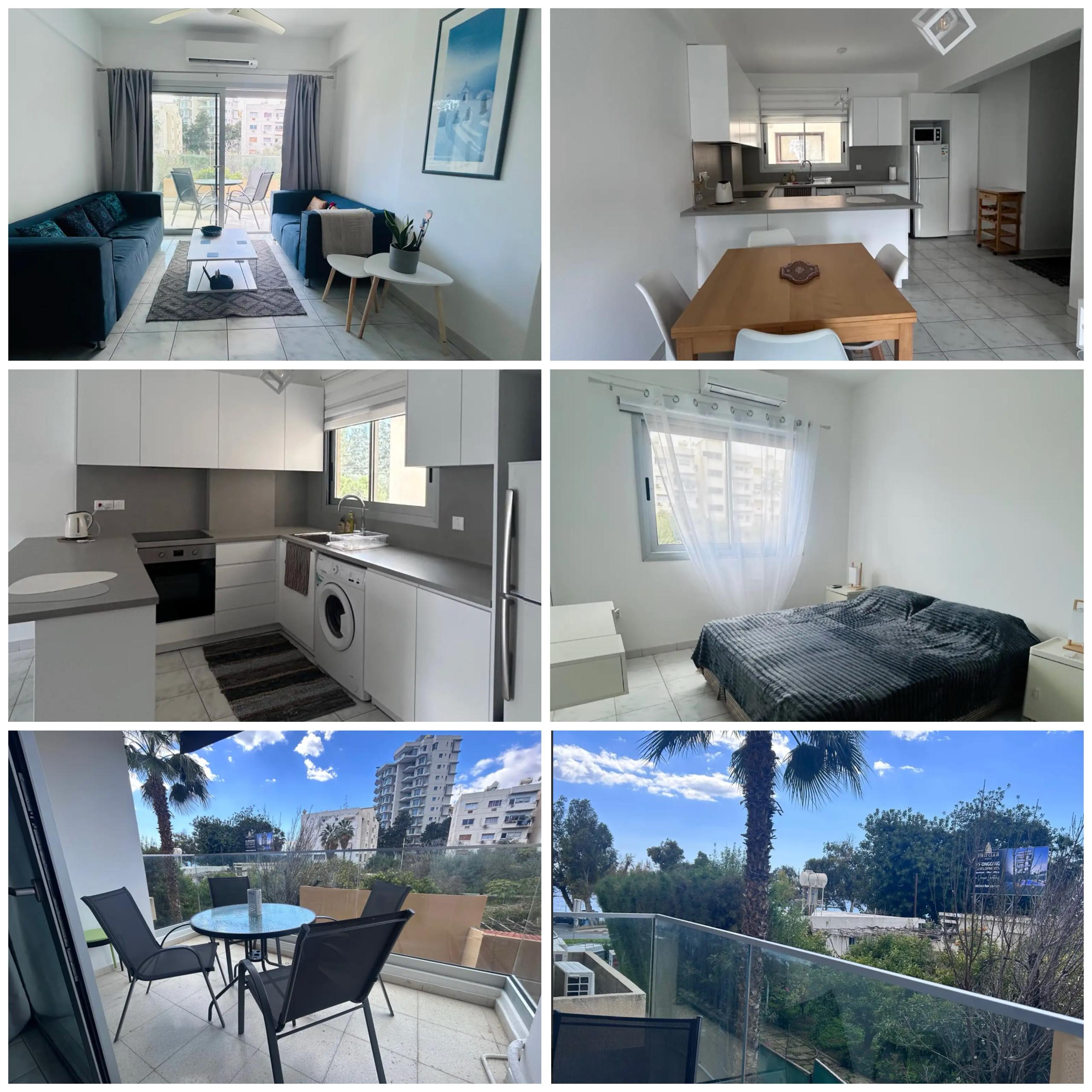 2-спальная квартира в agios tychonas, limassol