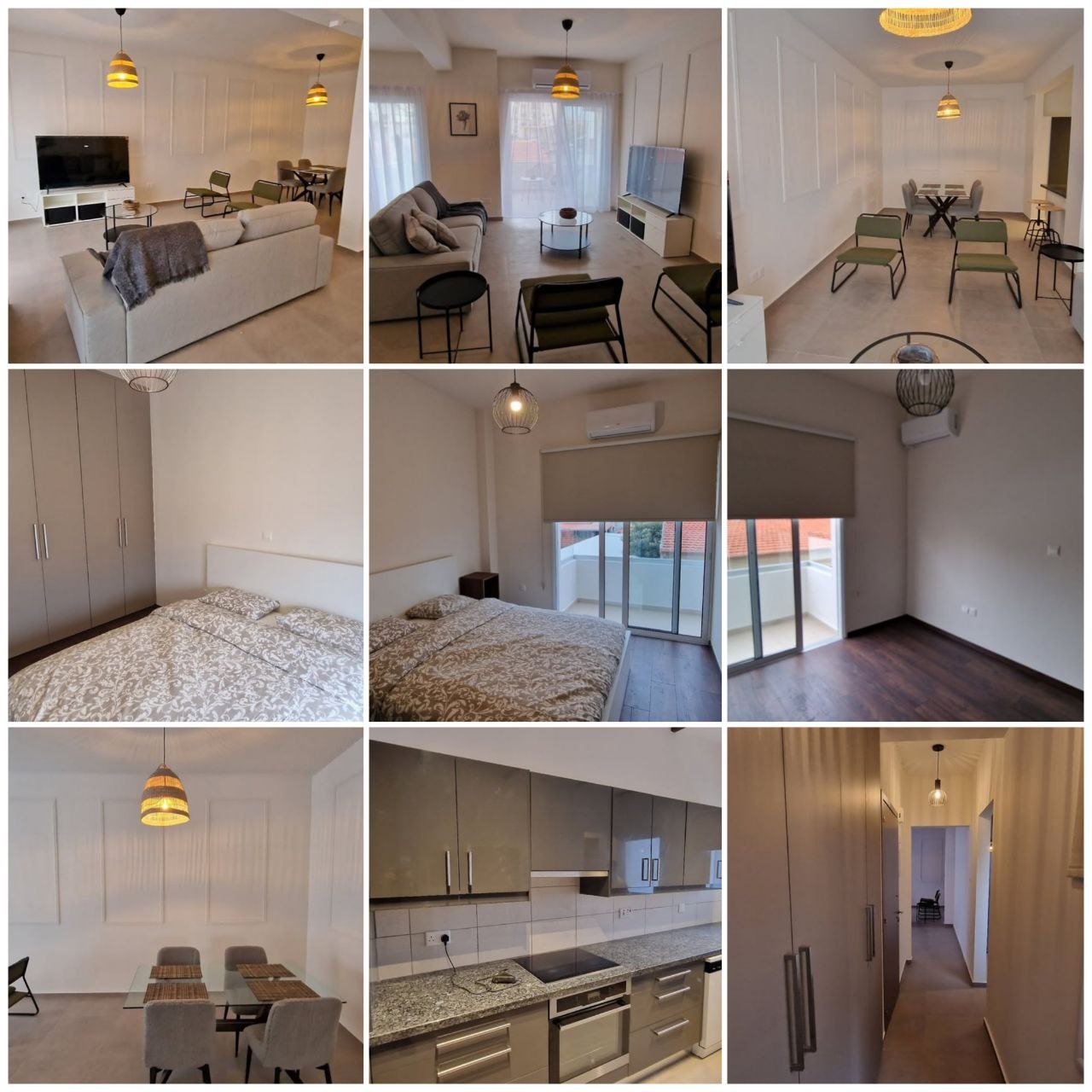 2-спальная квартира в city center, limassol