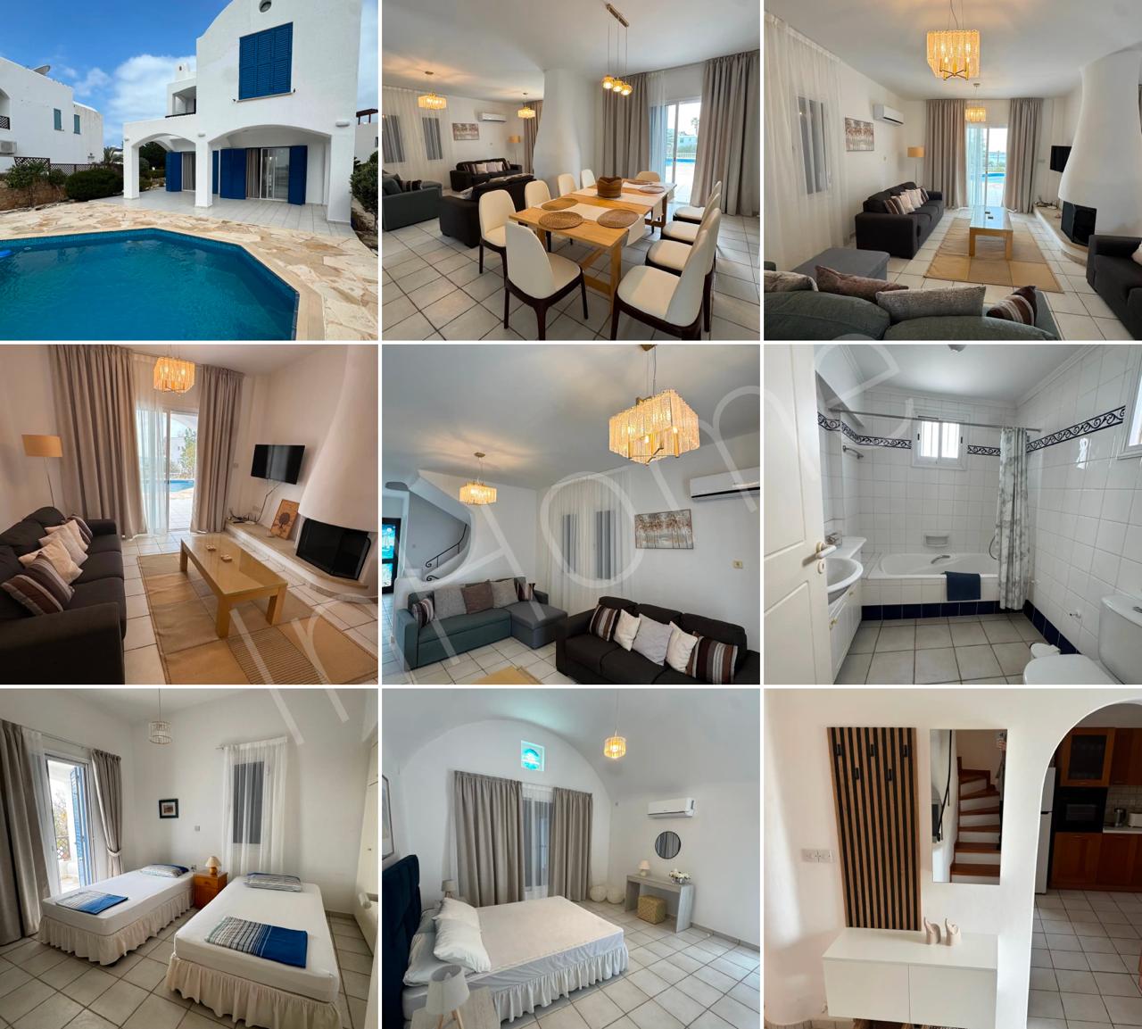 5-спальная вилла в chloraka, paphos