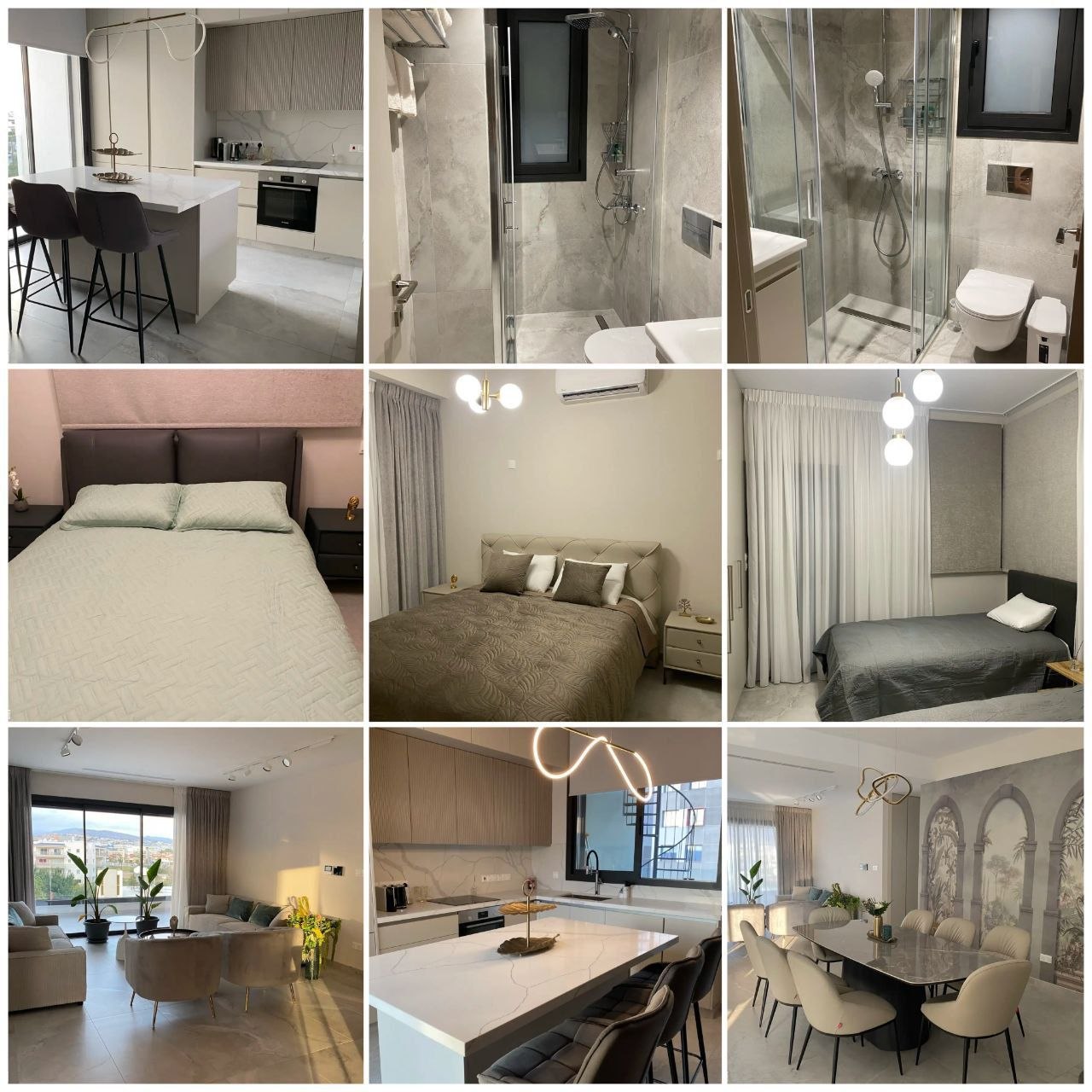 3-спальный пентхаус в mesa geitonia, limassol