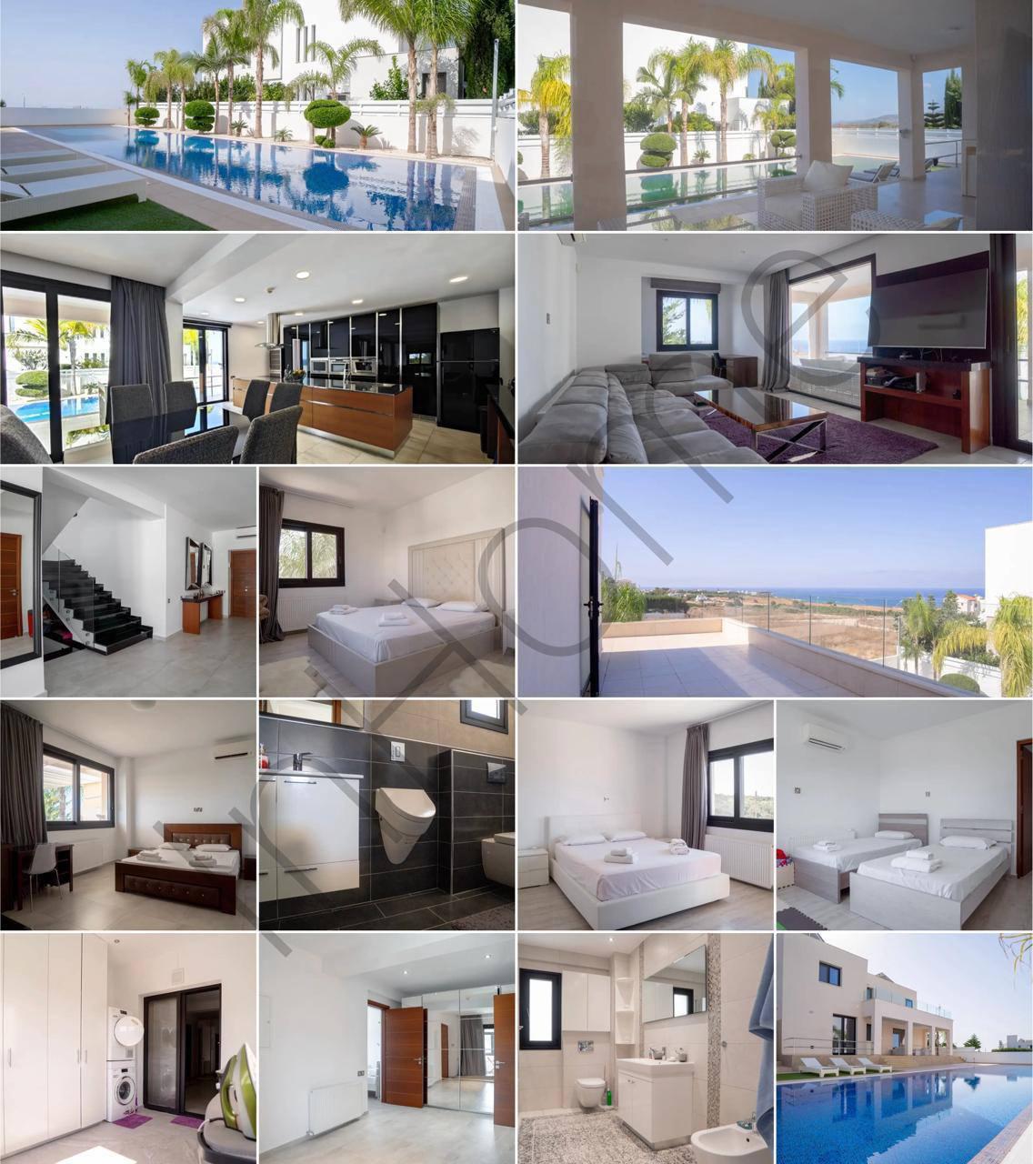 4-спальная вилла в Sea Caves, Пафос