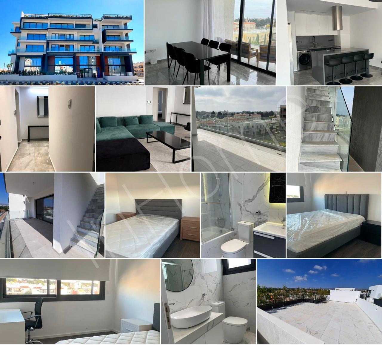 3-bedroom penthouse in Universal, Paphos