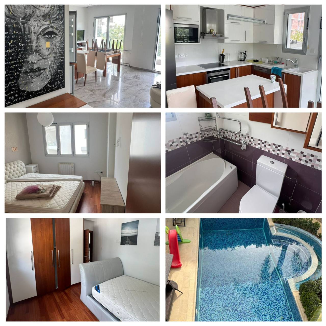 2-спальные апартаменты в Germasogeia, Limassol