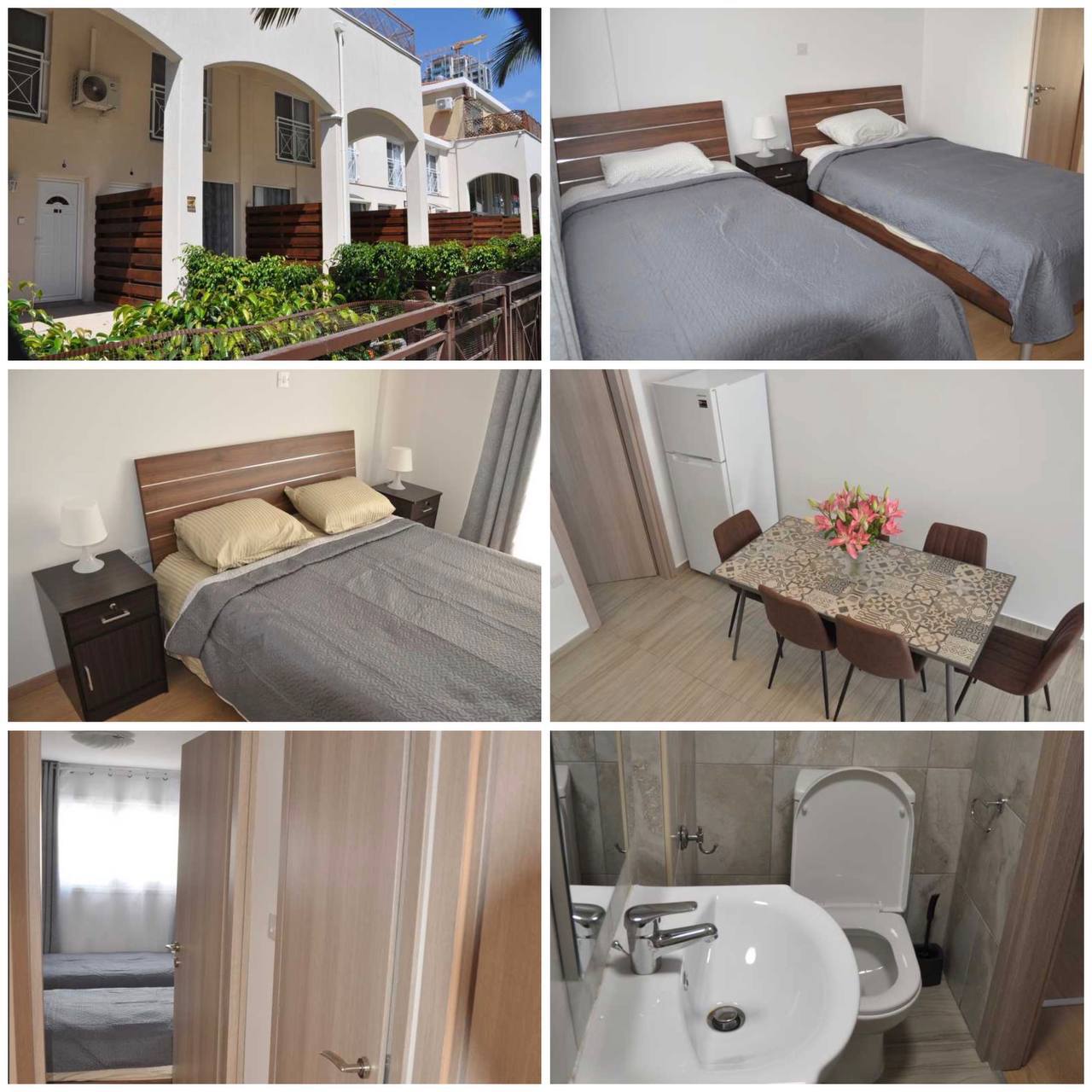 2-спальный мезонет в germasogeia, limassol