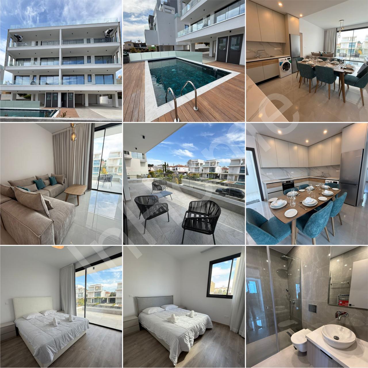 2-спальные апартаменты в universal, paphos